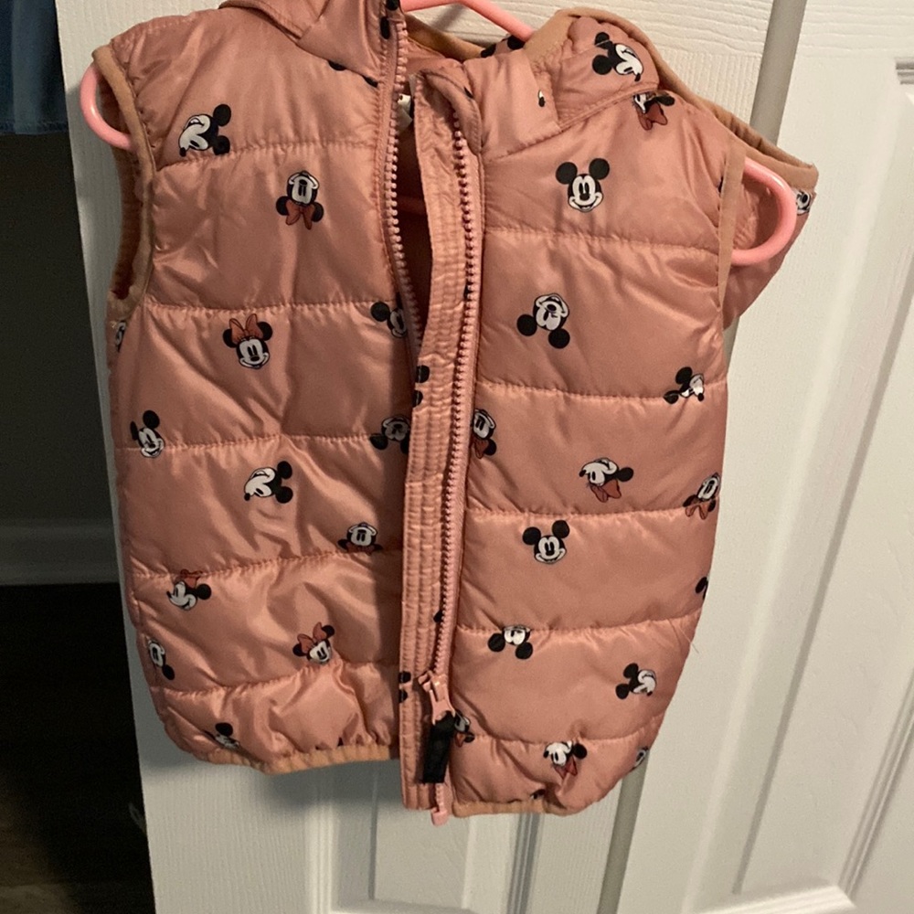 Never worn! H&M Minnie Mouse hooded vest!